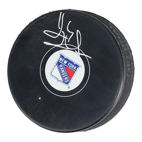 Henrik Lundqvist Signed Rangers Hockey Puck | Authenticated