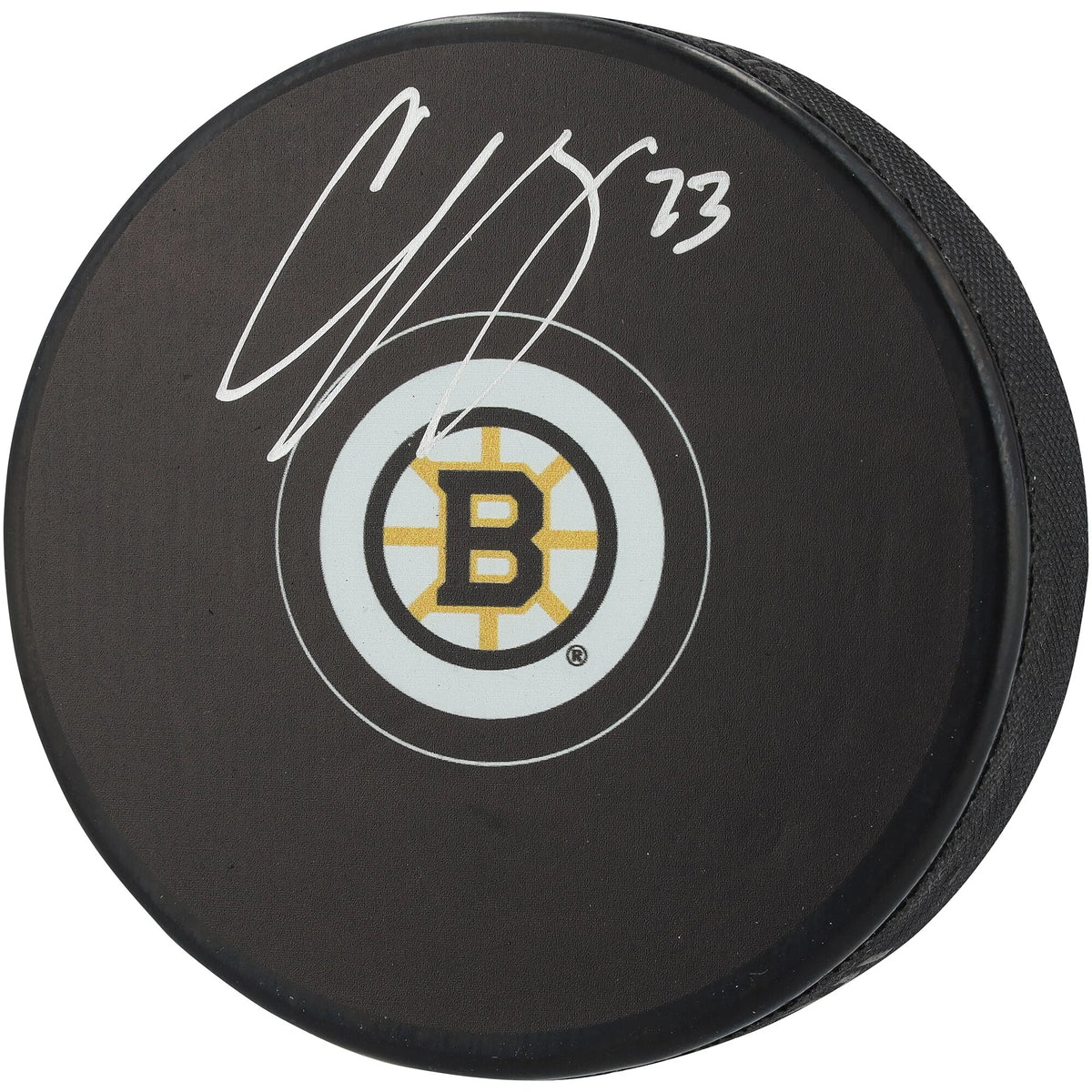Charlie McAvoy Signed Boston Bruins Hockey Puck | Authenticated
