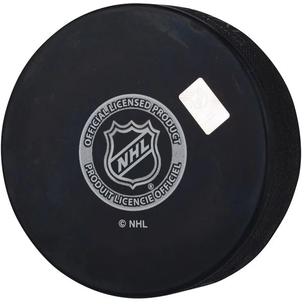 Oliver Moore Chicago Blackhawks Autographed Hockey Puck - S