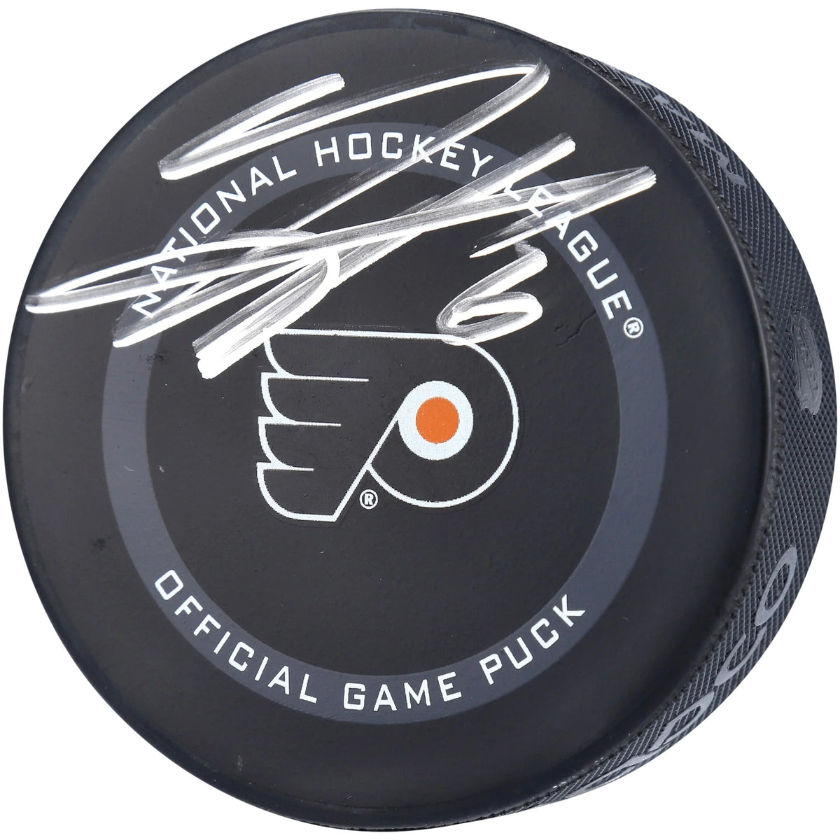 Travis Sanheim Signed Philadelphia Flyers Game Puck | 2021 Model