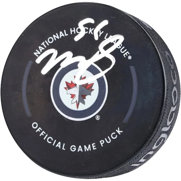 Mark Scheifele Signed Winnipeg Jets Game Puck | FanSecure Authenticated