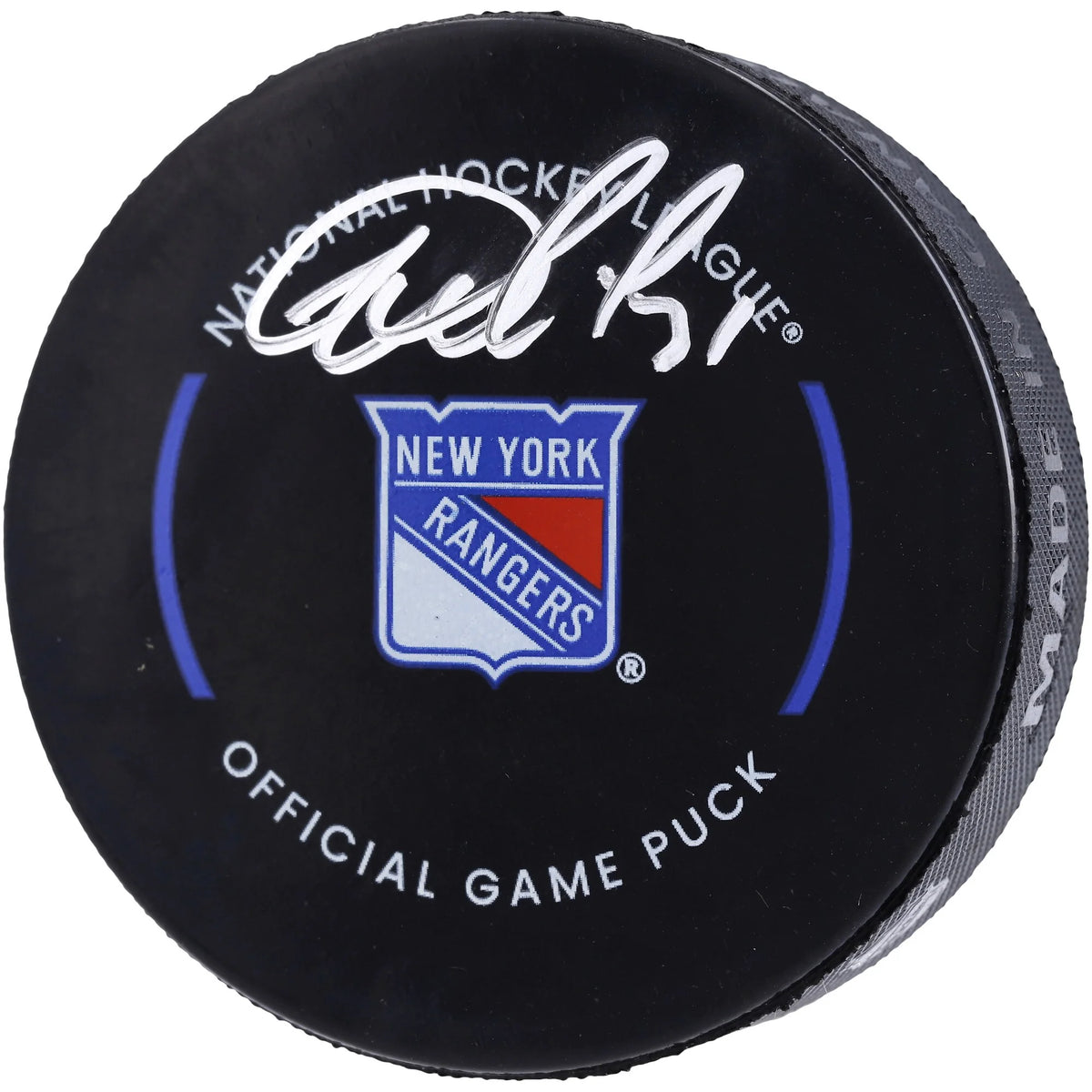 Igor Shesterkin Signed Official Game Puck | New York Rangers