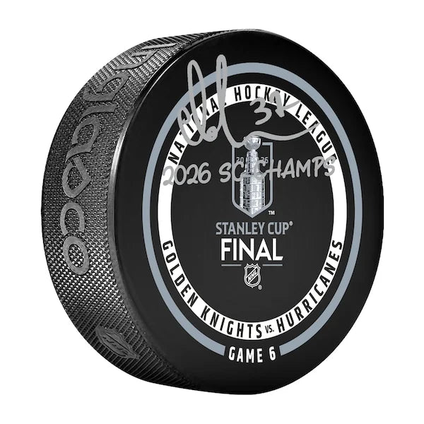 Andrei Svechnikov Signed Official Game Puck | 2026 Stanley Cup Champions