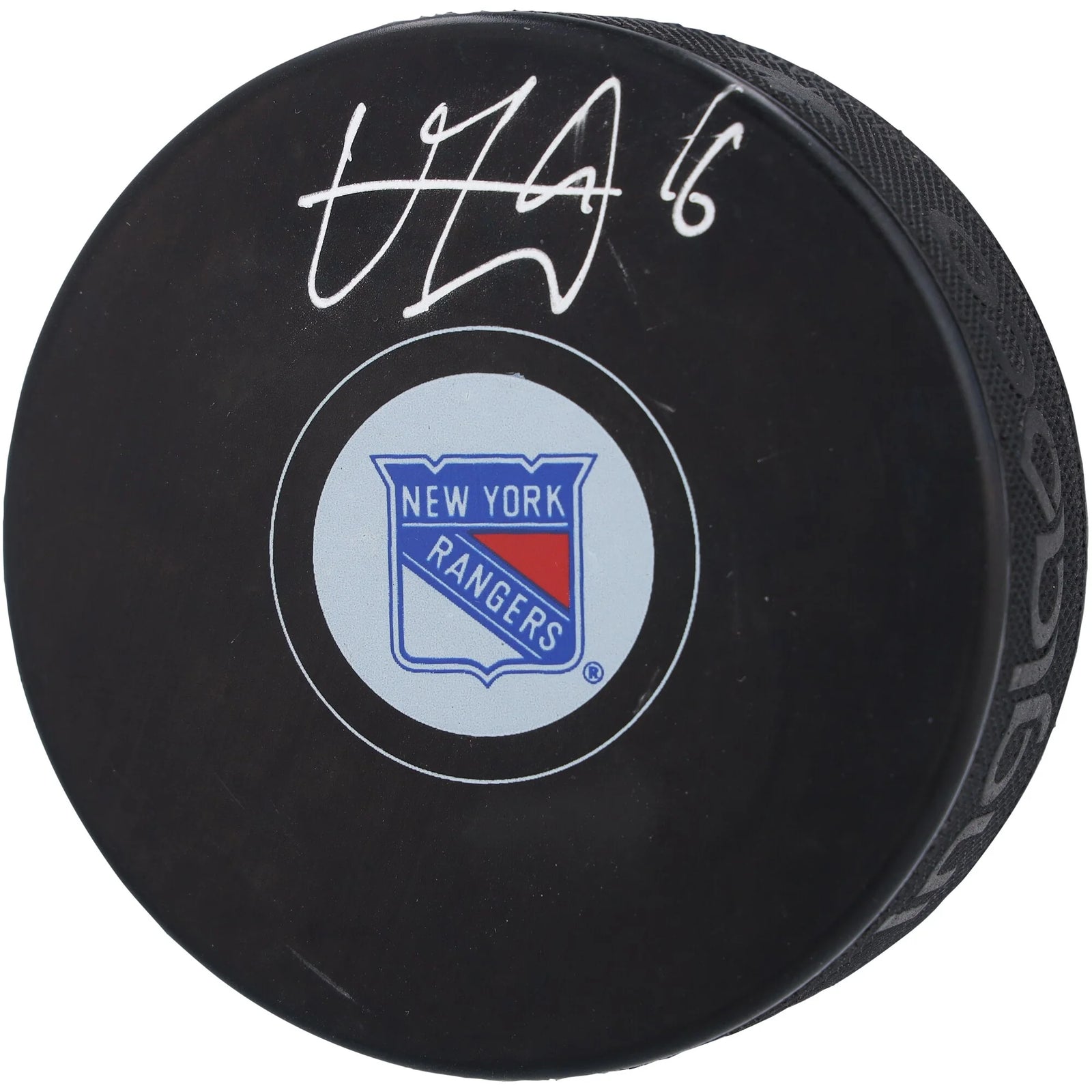 Vincent Trocheck Signed Hockey Puck | New York Rangers