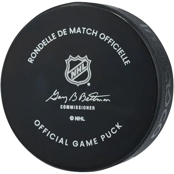 Zach Werenski Signed Columbus Blue Jackets 25th Anniversary Puck | Authenticated