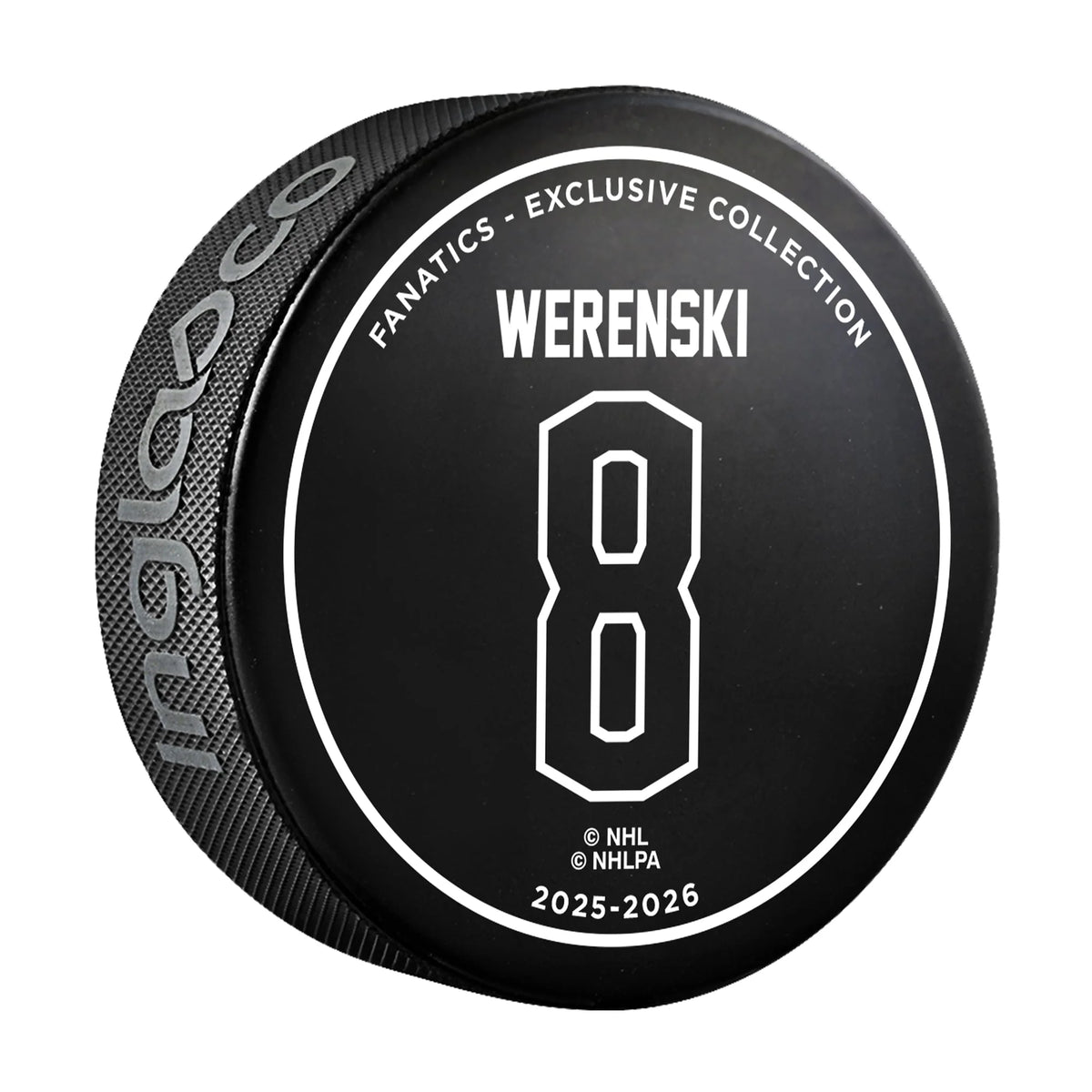 Zach Werenski Signed 2026 Norris Trophy Winner Puck | Limited Edition of 108 | WPUCKWE0051