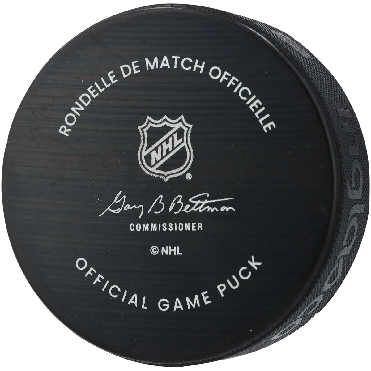 Steve Yzerman Signed Detroit Red Wings 100th Anniversary Game Puck | WPUCKYZ0017