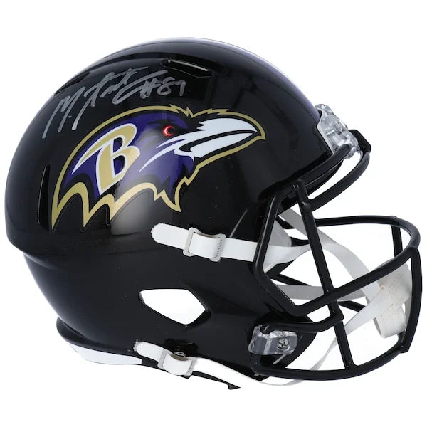 Mark Andrews Signed Baltimore Ravens Riddell Speed Replica Helmet | Authenticated
