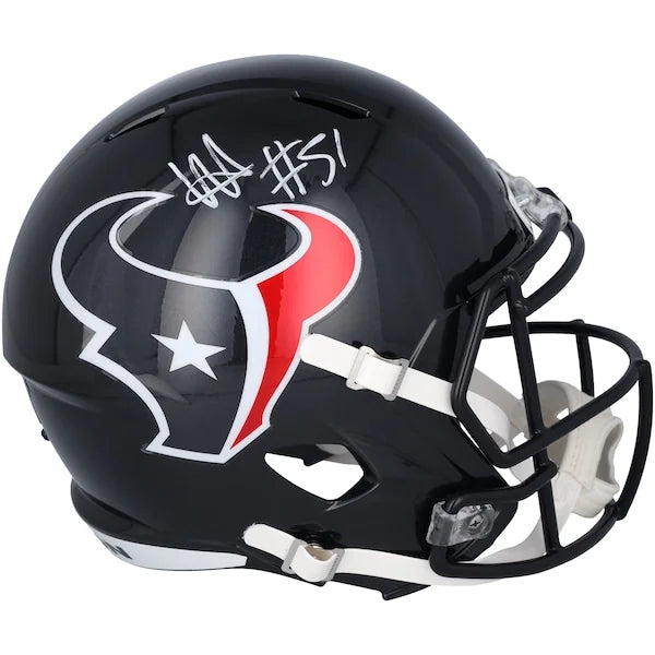 Will Anderson Jr. Signed Houston Texans 2024 Speed Replica Helmet | Authenticated