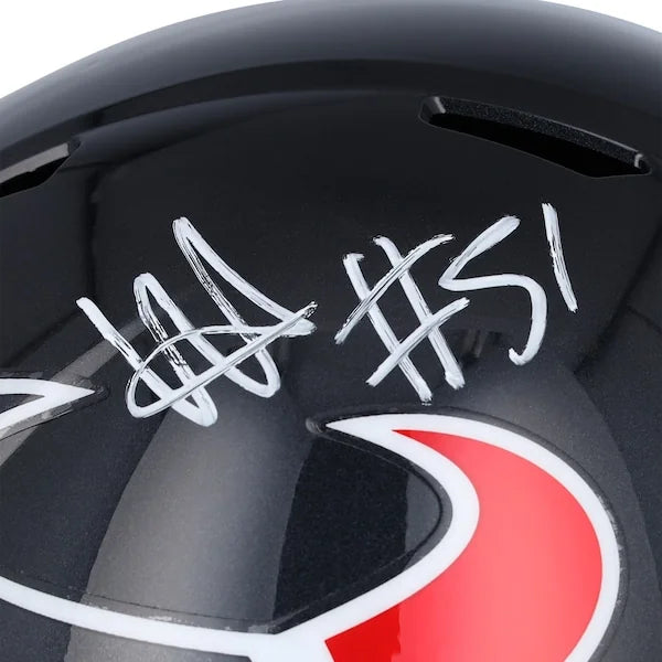 Will Anderson Jr. Signed Houston Texans 2024 Speed Replica Helmet | Authenticated