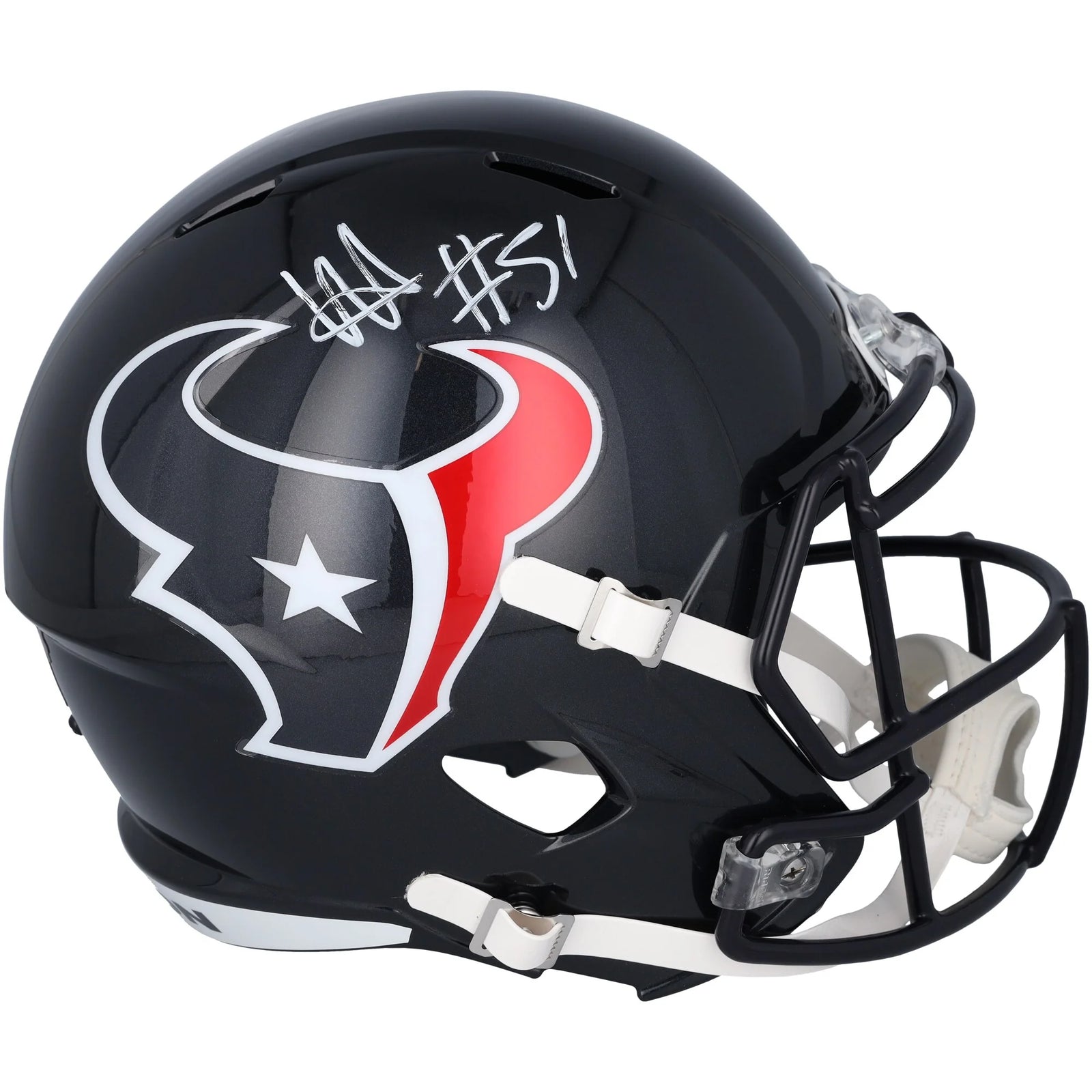 Will Anderson Jr. Signed Houston Texans 2024 Speed Replica Helmet | Authenticated