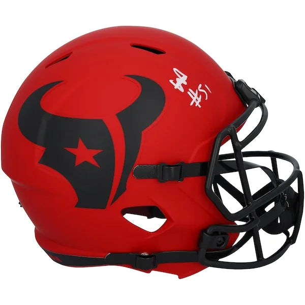 Will Anderson Jr. Signed Texans Riddell Rave Speed Replica Helmet | Authenticated