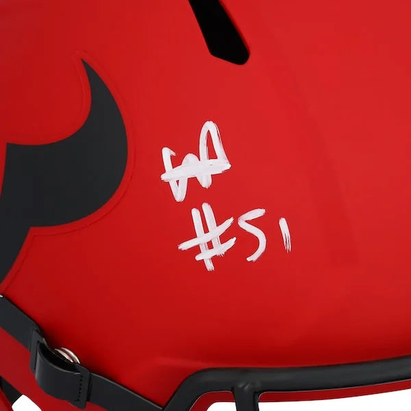 Will Anderson Jr. Signed Texans Riddell Rave Speed Replica Helmet | Authenticated