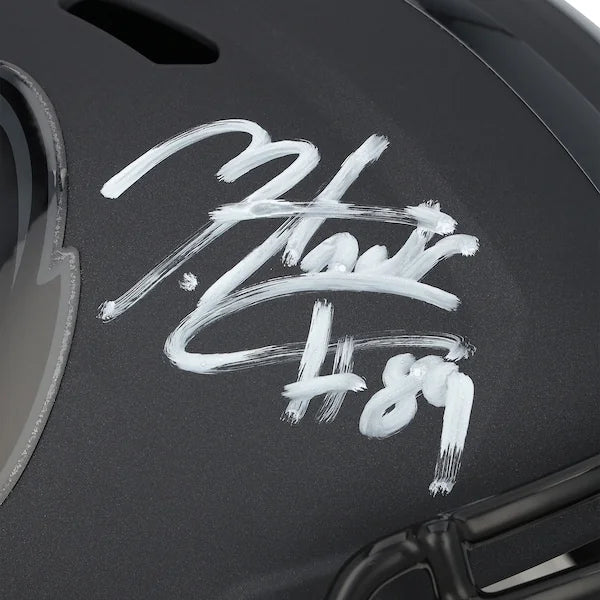 Mark Andrews Signed Baltimore Ravens Riddell Helmet | 2026 Black Alternate
