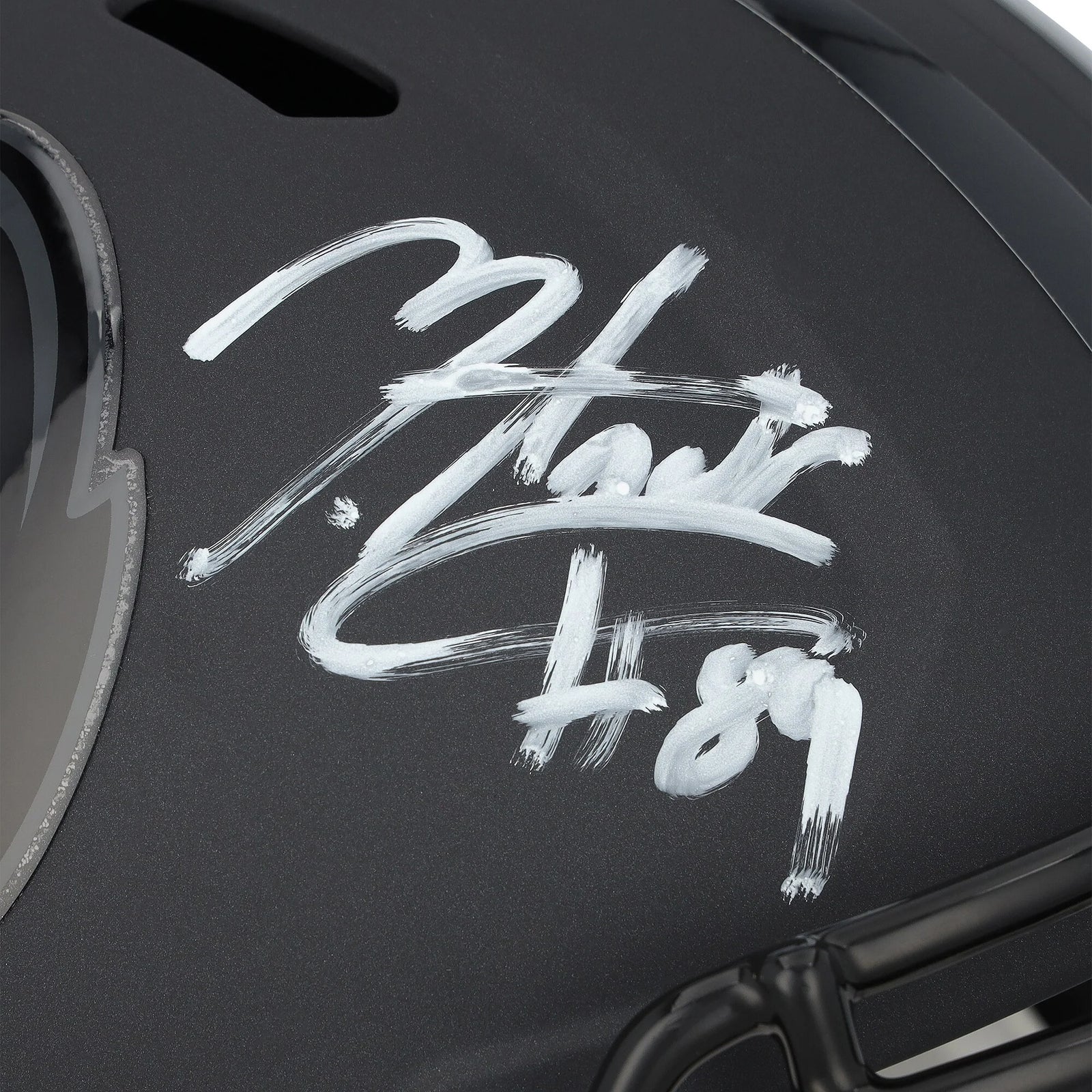 Mark Andrews Signed Baltimore Ravens Riddell Helmet | 2026 Black Alternate
