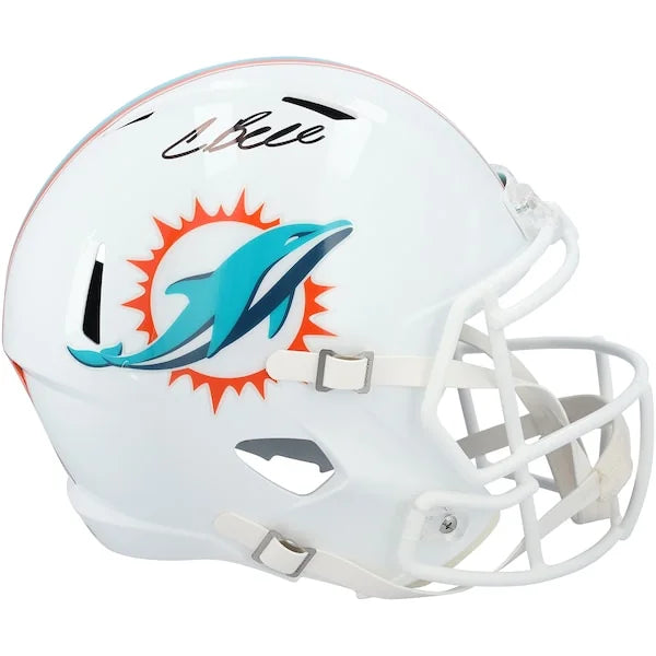 Chris Bell Signed Miami Dolphins Riddell Speed Replica Helmet | Authenticated