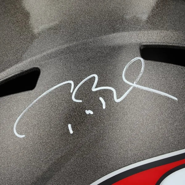 Tom Brady Signed Buccaneers Riddell Speed Replica Helmet | Authenticated | WRHLTBR0067