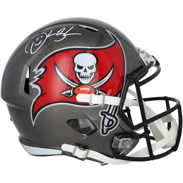 Derrick Brooks Signed Riddell Speed Replica Helmet | Tampa Bay Buccaneers