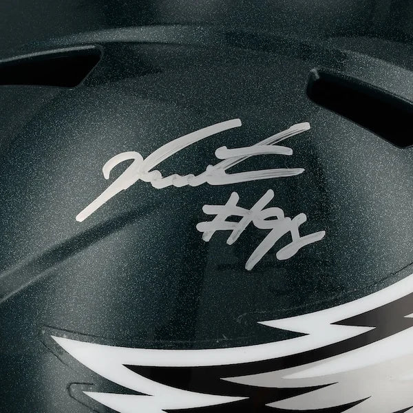 Jalen Carter Signed Philadelphia Eagles Riddell Speed Replica Helmet | Authenticated