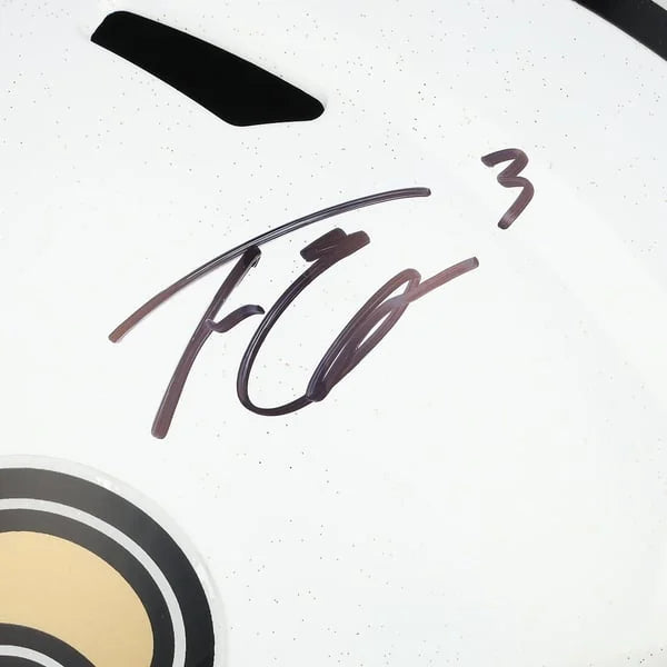 Travis Etienne Jr Signed Saints Riddell 2025 Alternate Speed Replica Helmet | WRHLTET0005