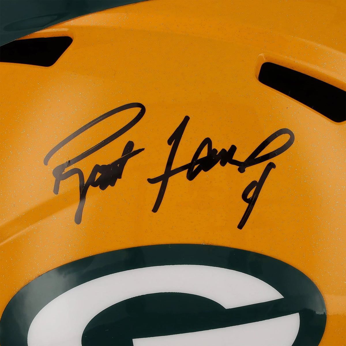 Brett Favre Signed Riddell Speed Replica Helmet | Green Bay Packers | WRHLTFA0013