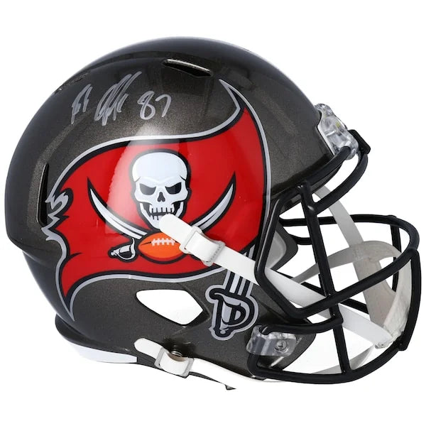 Rob Gronkowski Signed Riddell Speed Replica Helmet | Tampa Bay Buccaneers