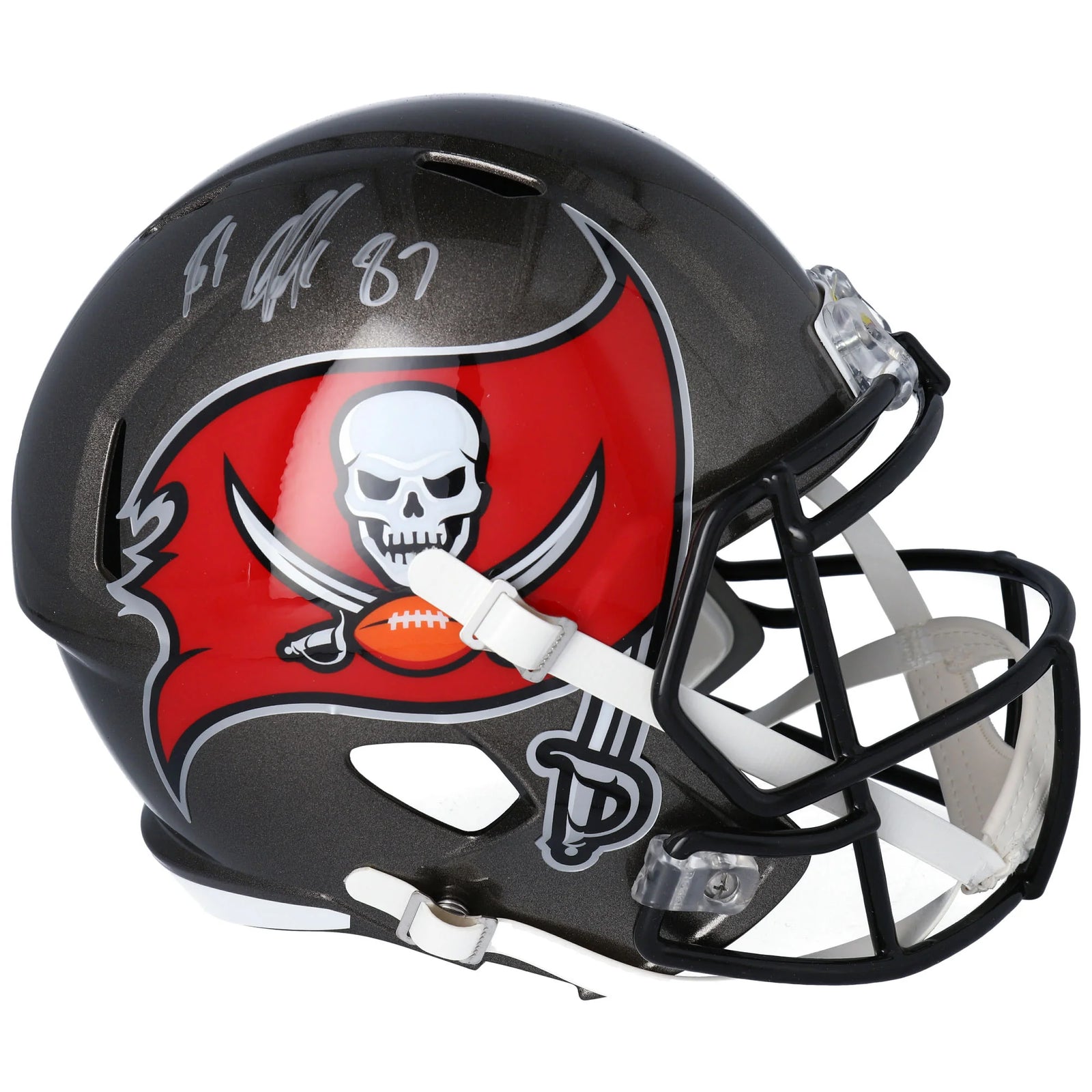 Rob Gronkowski Signed Riddell Speed Replica Helmet | Tampa Bay Buccaneers