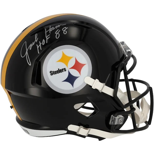 Jack Ham Signed Riddell Speed Replica Helmet | HOF 88 Inscription