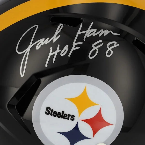 Jack Ham Signed Riddell Speed Replica Helmet | HOF 88 Inscription