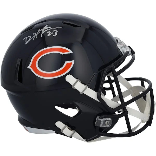 Devin Hester Signed Chicago Bears Riddell Speed Replica Helmet | Authenticated