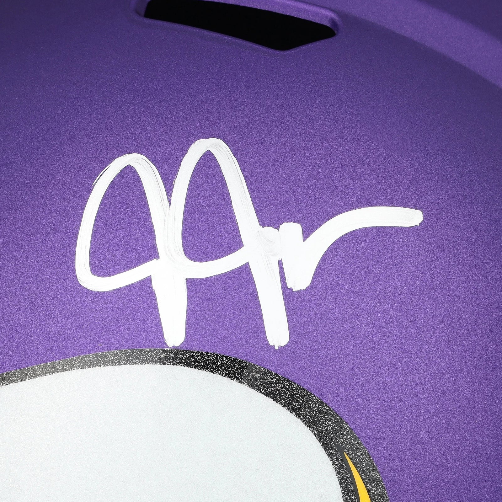 Justin Jefferson Signed Riddell Speed Replica Helmet | Minnesota Vikings