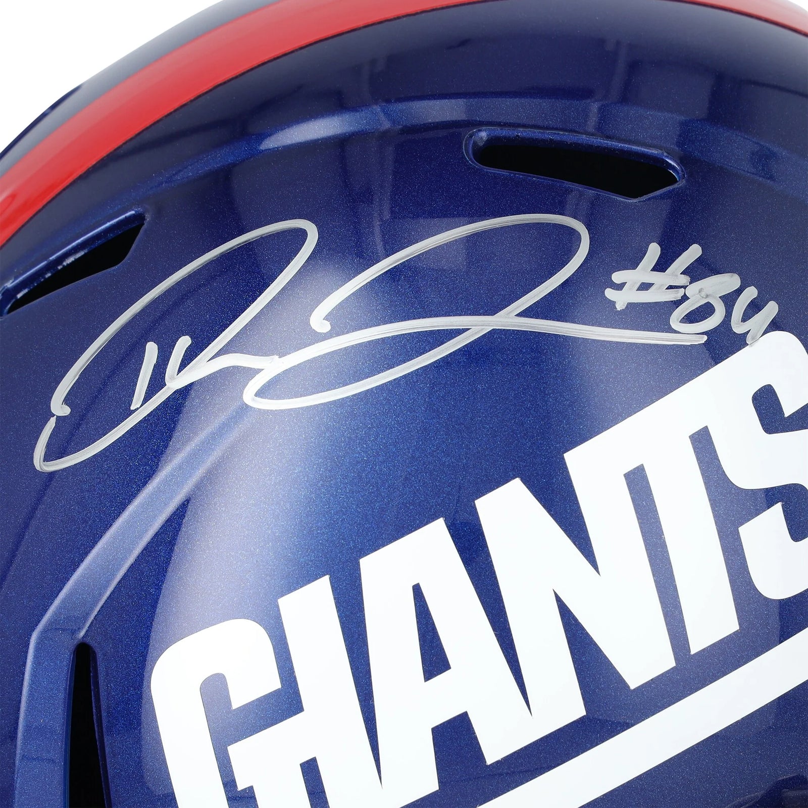 Theo Johnson Signed Giants 2022 Color Rush Helmet | Authenticated