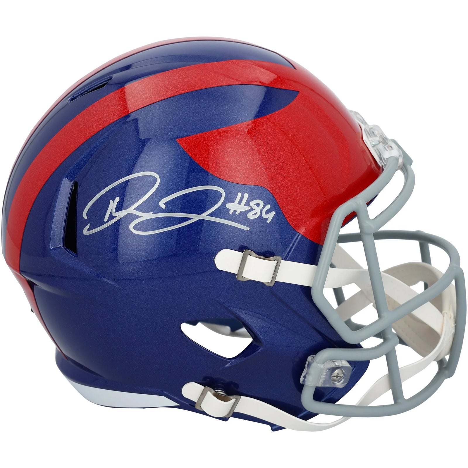 Theo Johnson Signed New York Giants Riddell Speed Helmet | 2024