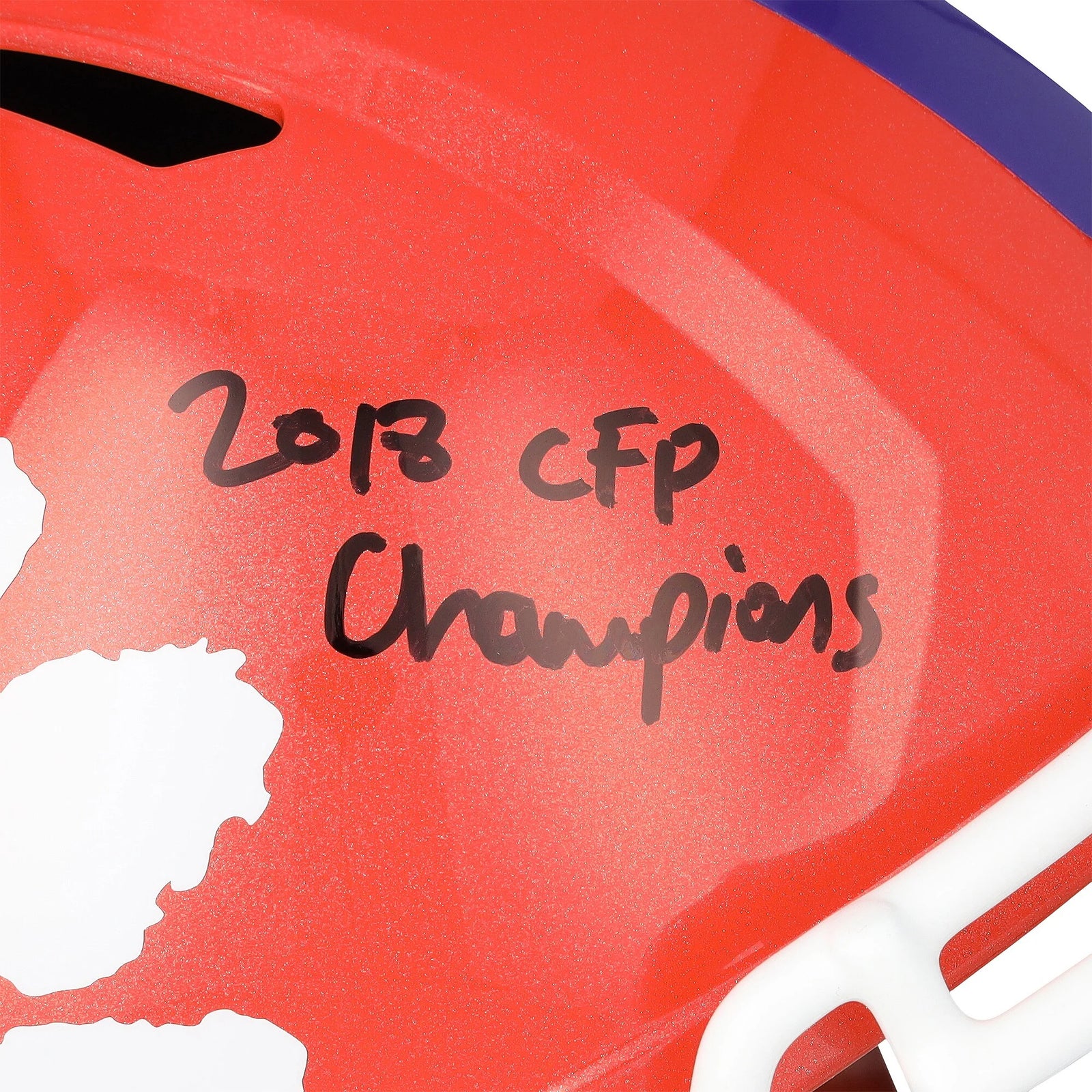 Trevor Lawrence Signed Clemson Tigers Riddell Helmet | 2018 CFP Champions