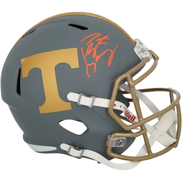 Peyton Manning Signed Tennessee Volunteers Riddell Helmet | Authenticated | WRHLTMA0281