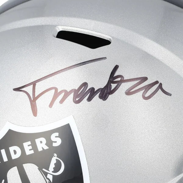 Fernando Mendoza Signed Riddell Speed Replica Helmet | Las Vegas Raiders