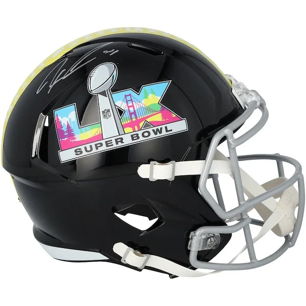 Jaxon Smith-Njigba Signed Super Bowl LX Seahawks Helmet | Authenticated