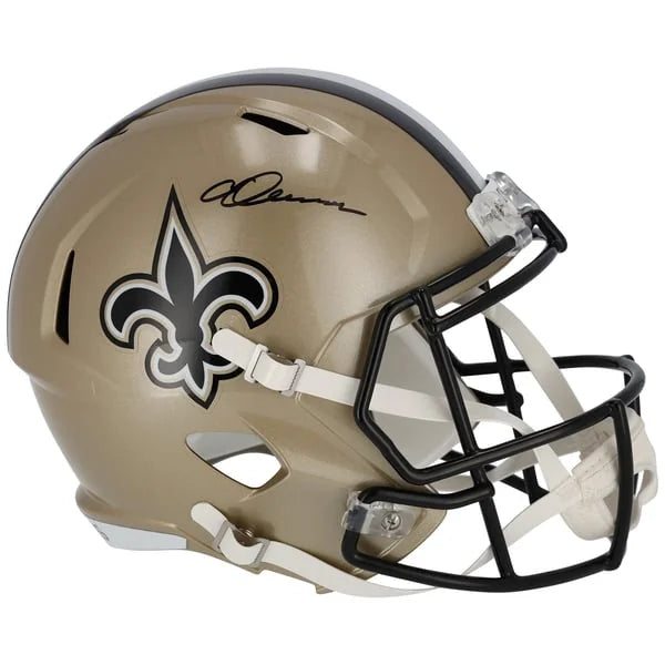 Chris Olave Signed Riddell Speed Replica Helmet | New Orleans Saints | WRHLTOL0008