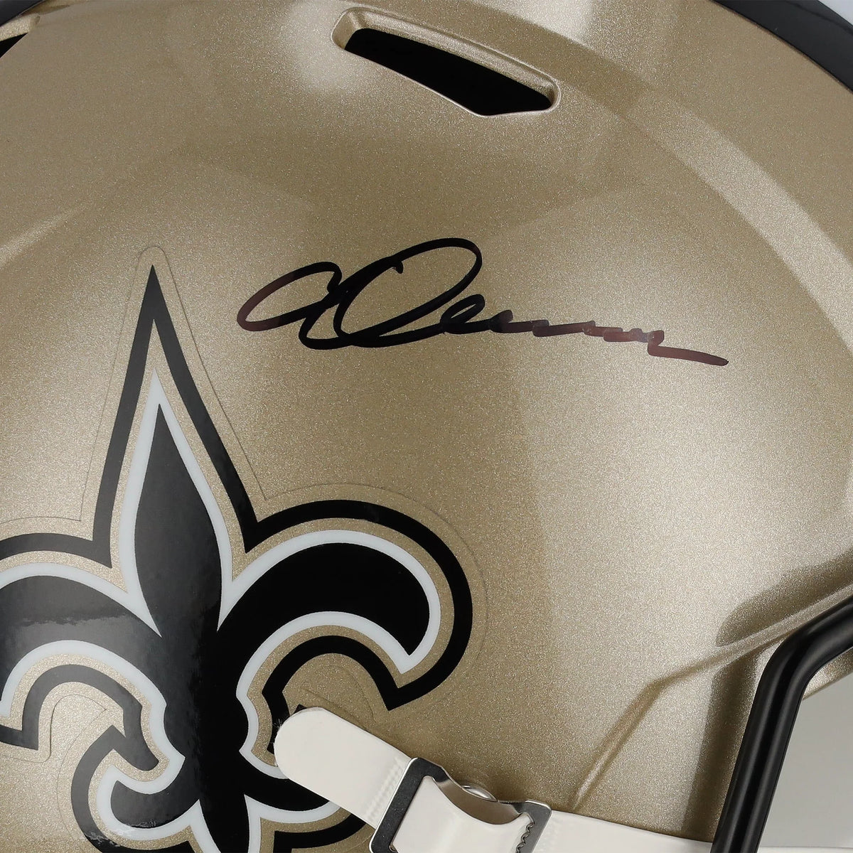 Chris Olave Signed Riddell Speed Replica Helmet | New Orleans Saints | WRHLTOL0008