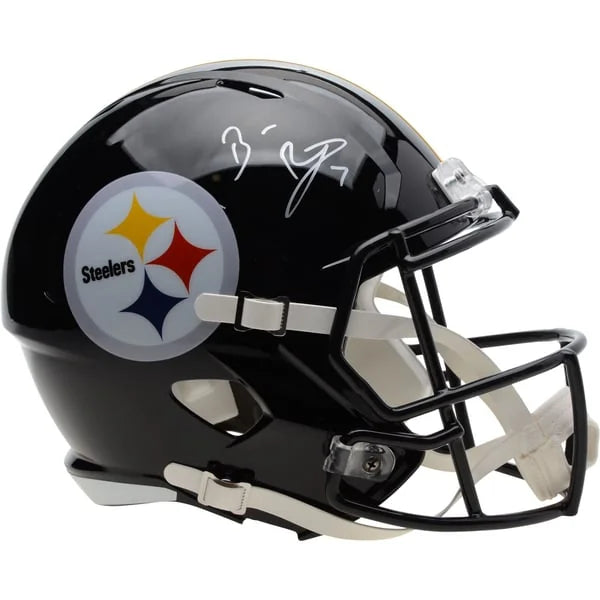 Ben Roethlisberger Signed Pittsburgh Steelers Riddell Speed Replica Helmet | Authenticated