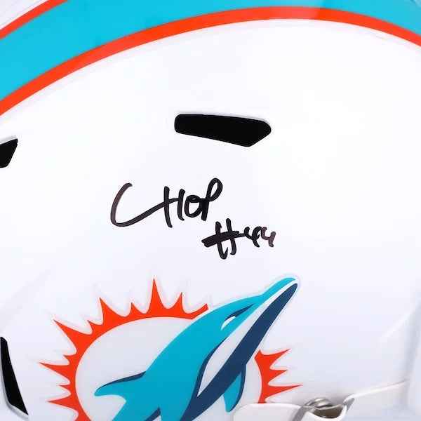 Chop Robinson Signed Riddell Speed Replica Helmet | Miami Dolphins