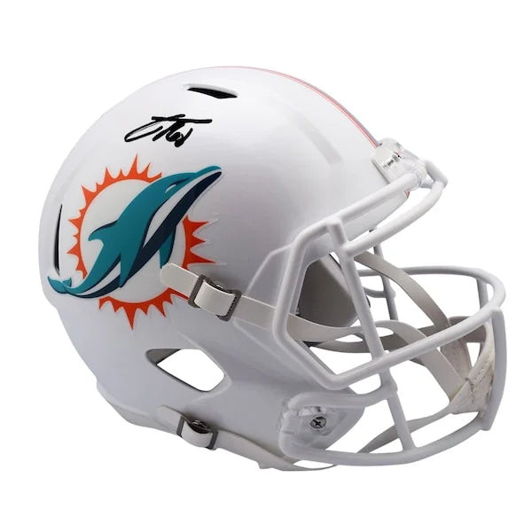 Jacob Rodriguez Signed Miami Dolphins Riddell Speed Replica Helmet
