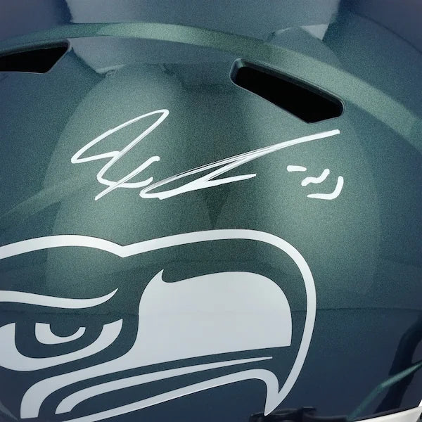 Jaxon Smith-Njigba Signed Seahawks Riddell Speed Replica Helmet | Authenticated