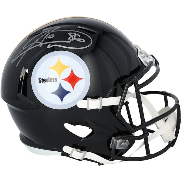 Hines Ward Signed Pittsburgh Steelers Riddell Speed Replica Helmet | Authenticated