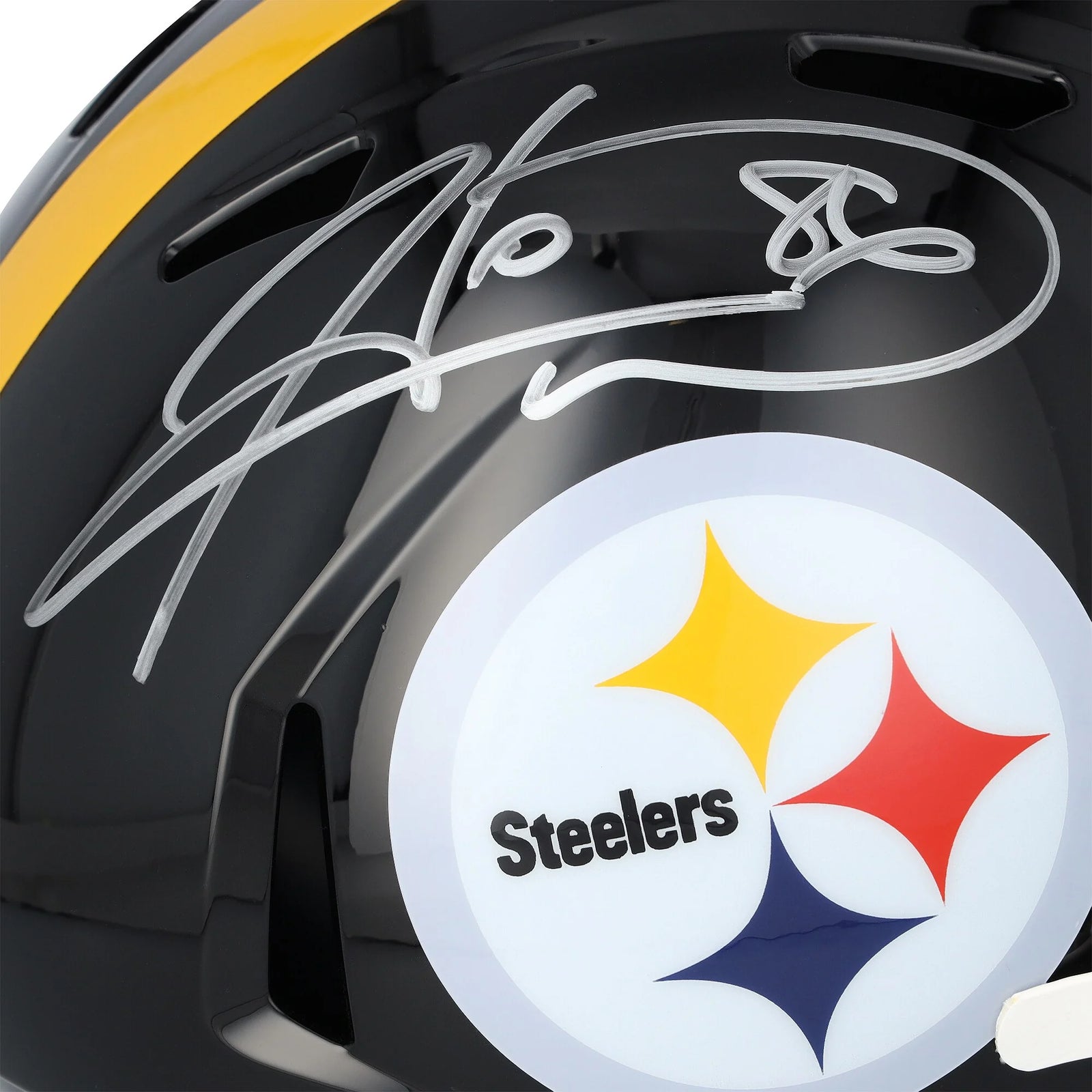 Hines Ward Signed Pittsburgh Steelers Riddell Speed Replica Helmet | Authenticated