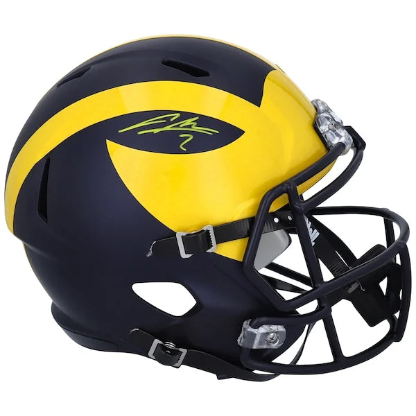 Charles Woodson Signed Michigan Wolverines Riddell Speed Replica Helmet | Authenticated