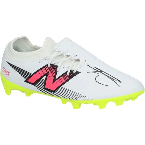 Eberechi Eze Signed Arsenal New Balance Furon Soccer Cleat | Authenticated | WSHOEEZ0002