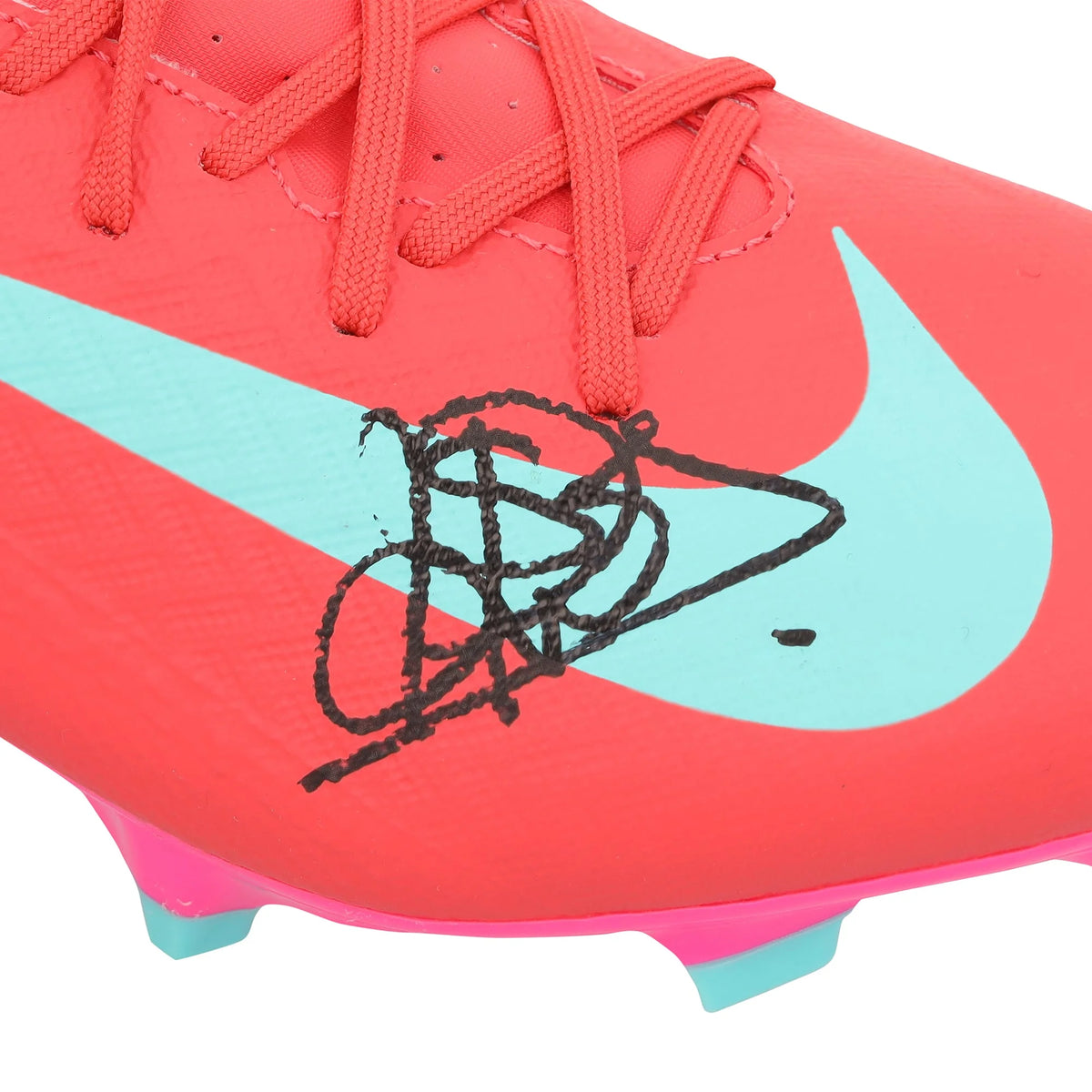 Patrick Kluivert Signed Barcelona Nike Mercurial Cleat | Authenticated | WSHOEKL0001