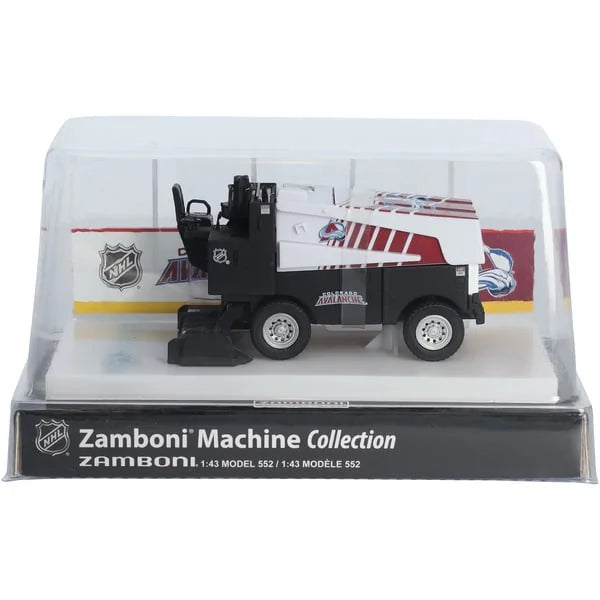 Colorado Avalanche 2026-27 Die-Cast Zamboni | 1:43 Scale with Arena Stand