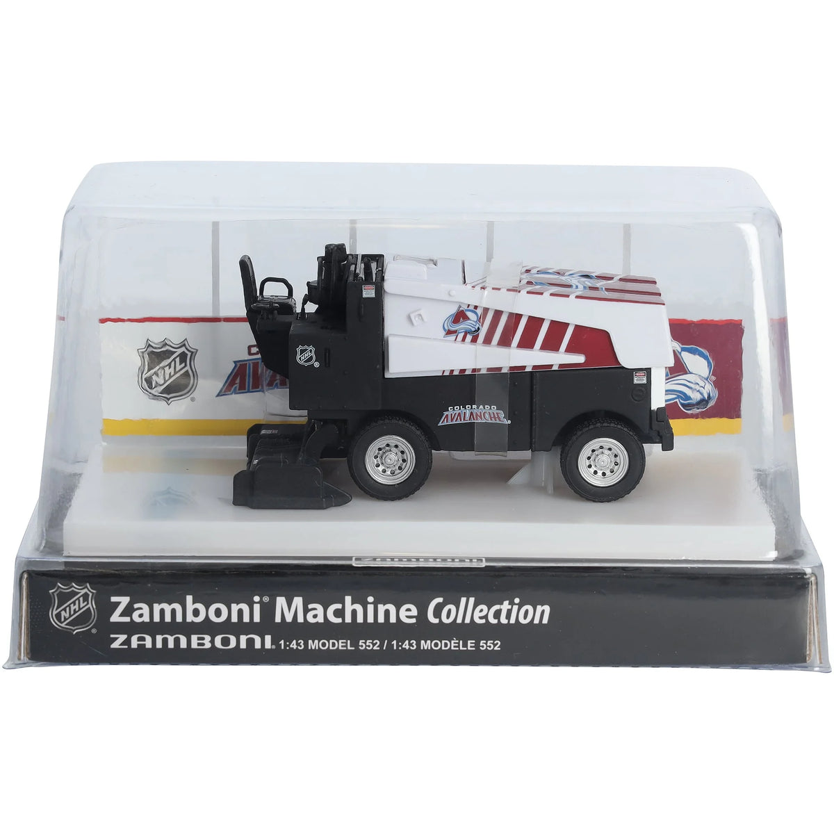 Colorado Avalanche 2026-27 Die-Cast Zamboni | 1:43 Scale with Arena Stand